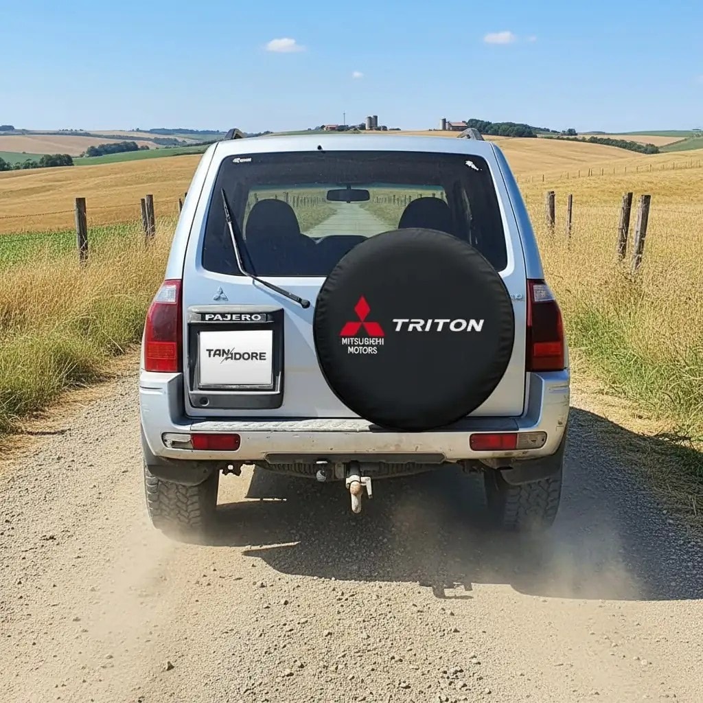 Mitshubishi Motors Triton Spare Wheel Tire Cover